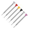 6Pcs Watch Repair Screwdriver Slot Cross Type Nonslip Grip High Speed Steel Widely Used Jewelers