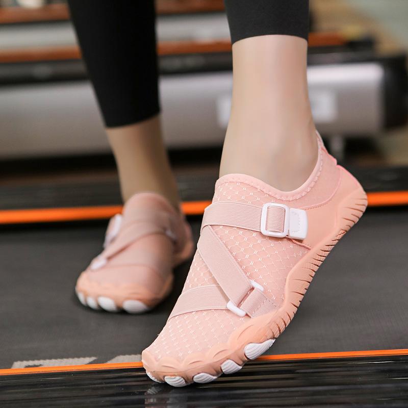 New Outdoor Wading Shoes Couples Yoga Fitness Shoes Beach Swimming Stream-Crossing Shoes Hiking Mountaineering Five-Toe Shoes