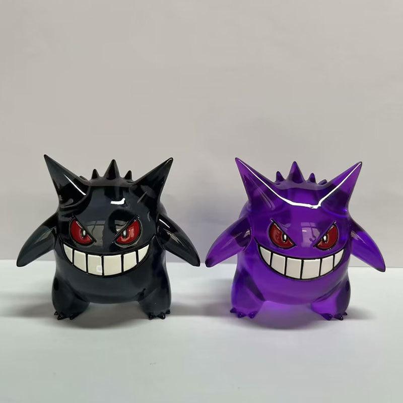 Unique Gk Gengar Anime Pet Figure In Translucent Colors Perfect For Decorations Car