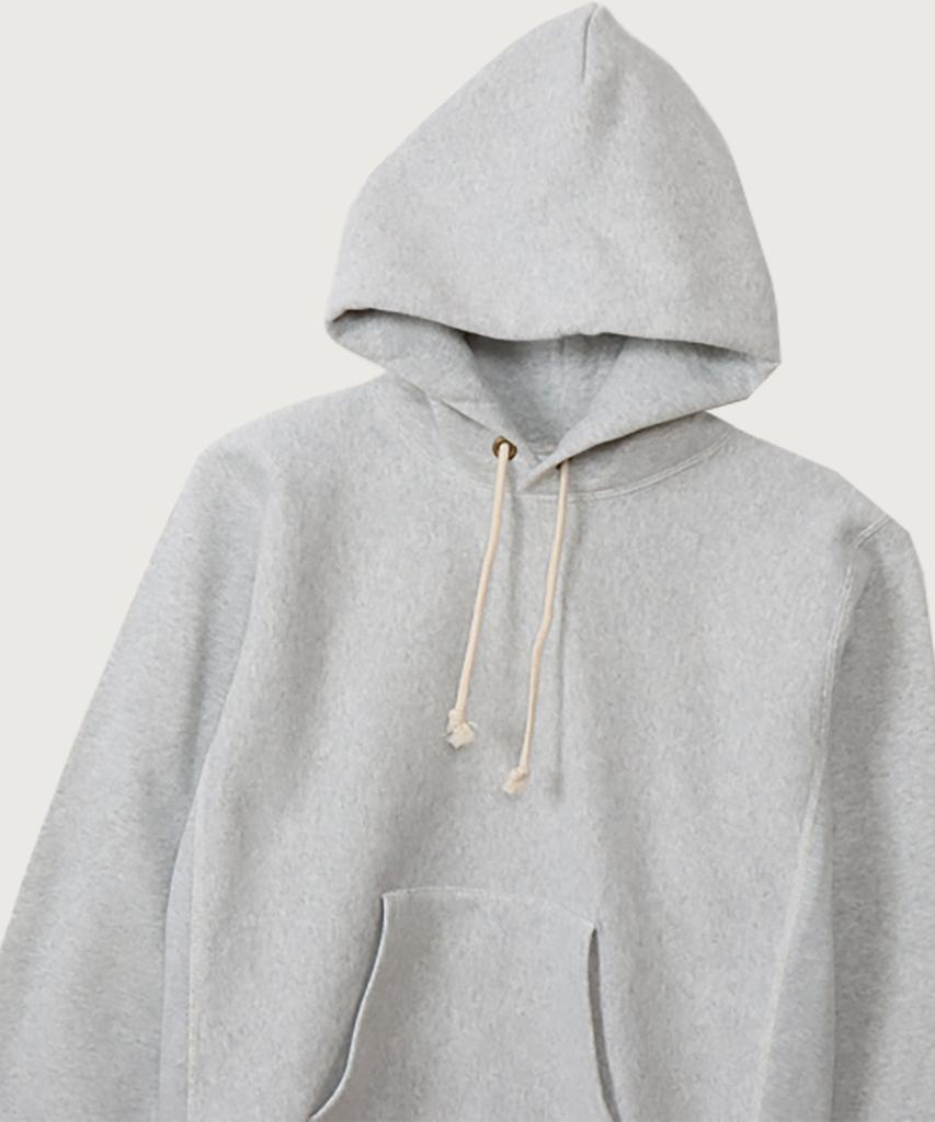 Reverse Weave Blu-Tack Regular Fit Fleece-Lined Hoodie Silver Grey