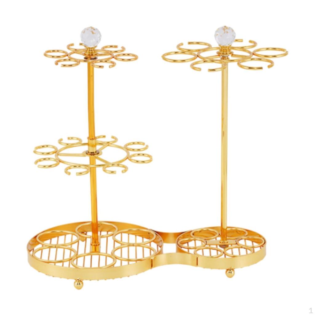 Champagne Flute Glass Holder Stand Table Mount Wine Multipurpose