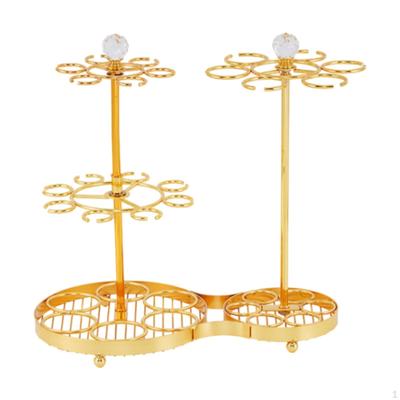Champagne Flute Glass Holder, Stand, Table Mounted, Wine Multipurpose