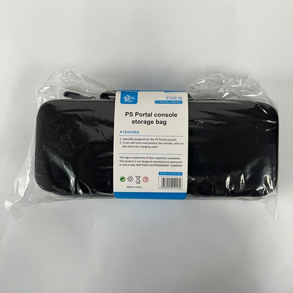 EVA Carrying Case Bag Anti-drop Hardshell Case with Mesh Pocket Portable Protective Bag for PS5 Portal Gaming Accessories