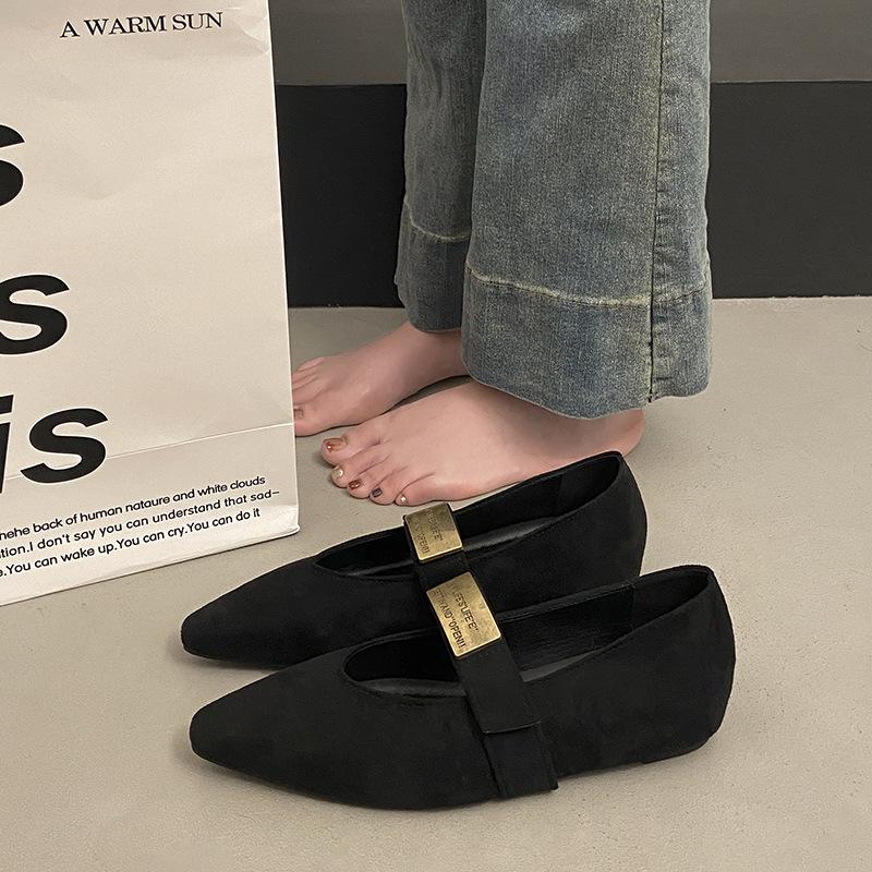 

Вечерние туфли Мэри Джейн на скрытой платформе, женская обувь 2025, новая весна-осень, французский леопардовый принт, маленькие одинарные туфли 35 чёрный