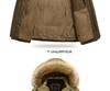 Men's European & American Mid-Length Winter Cotton Jacket - Loose Fit, Cold Protection, Plus Size.