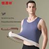 Hengyuanxiang Herren Kaschmir Seidenmischung Thermoweste (2er-Pack)