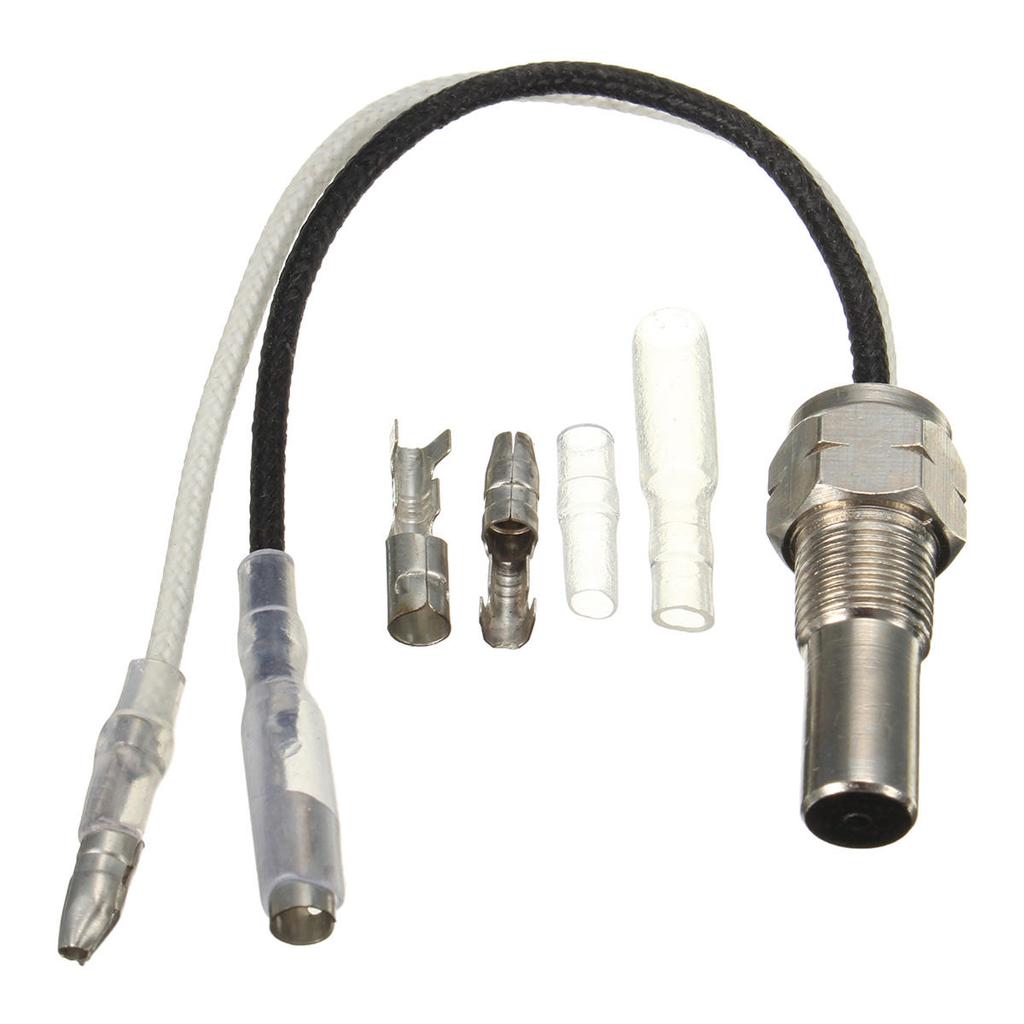 Engine Water Temp Sensor 3//8 NPT 3W 103℃ Brass Engine Water Temperature Sensor Generator Part Fit for VDO