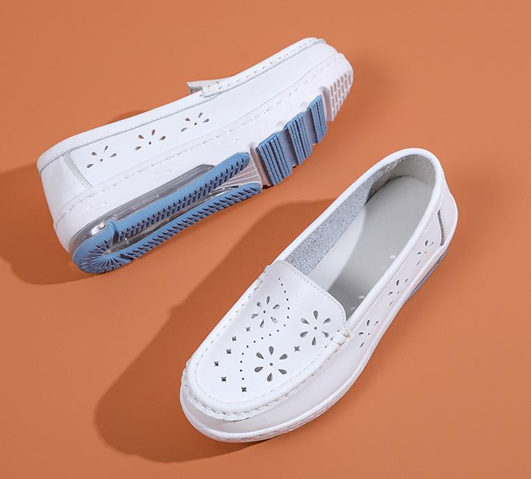 Sneakers Women Nurse White Shoes Comfortable Women Walking Shoes Breathable Female Flats Footwear Women Doctors White Work Shoes