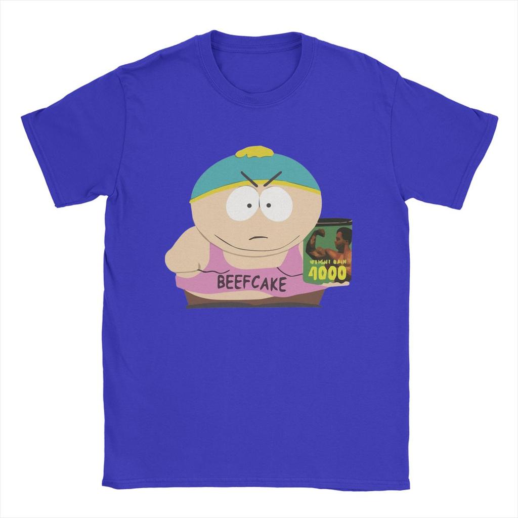 Novelty BEEFCAKE 4000 Southparks T-Shirts Men Round Neck Cotton T Shirts Short Sleeve Tee Shirt Plus Size Tops
