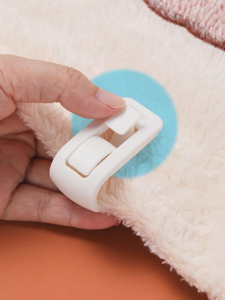 Anti-Slip Quilt Fastener: Secure, Pin-Free, Invisible Clip To Keep Quilt In Place