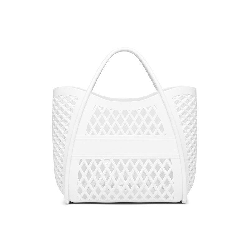 Handtasche aus Silikongelee: Vielseitiger Hohlkorb für Picknicks, Einkäufe, Strand und Bad