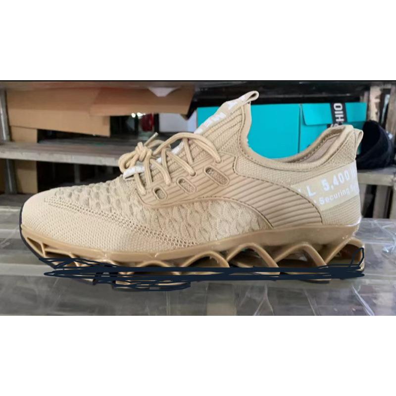 Blade men's shoes breathable fly weaving running casual shoes sports shoes versatile large size trendy shoes men
