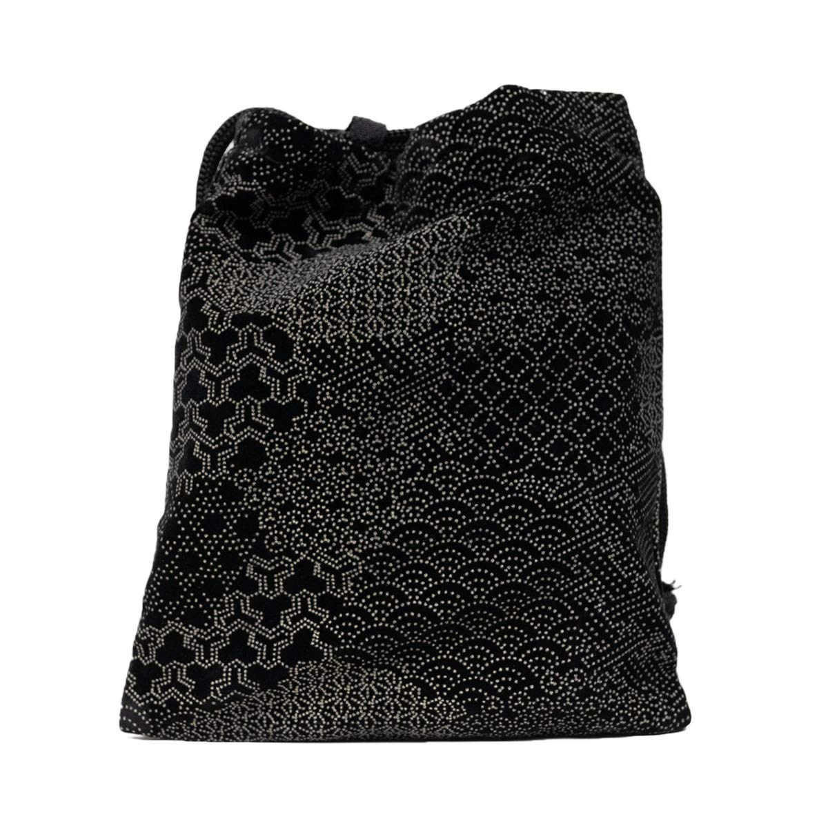 

Сумка на шнурке для юкаты традиционных японских размеров 12 и сшитой [KYOETSU], с рисунком, 13, мужская (Размеры 12-3. К)