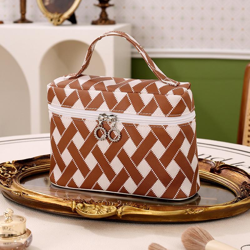 Handbag Makeup Storage Bag Large Capacity Travel Portable Convenient Practical