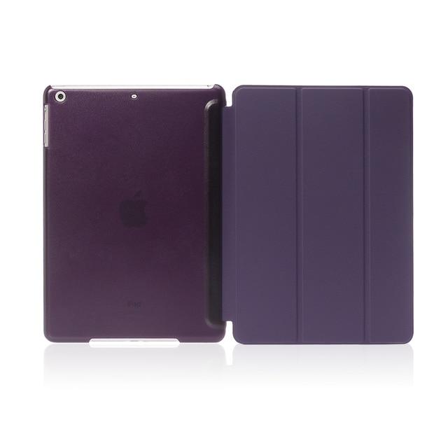 

Розкішний протиударний чохол Smart Leather Stand Case Cover для Apple iPad Pro Air 9.7 10.5 10.9 10.2 11 дюймів I Pad Mini 1 2 3 4 5 6 For IPad Mini 1 2 3 фіолетовий