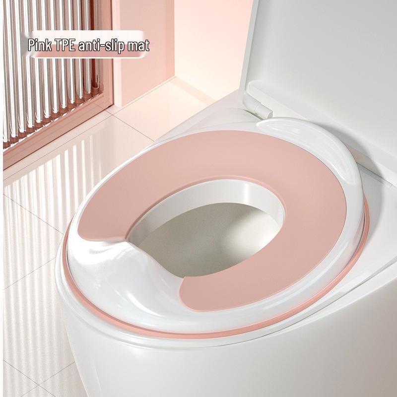 Child's Toilet Seat with Ladder and Cushion for Boys and Girls