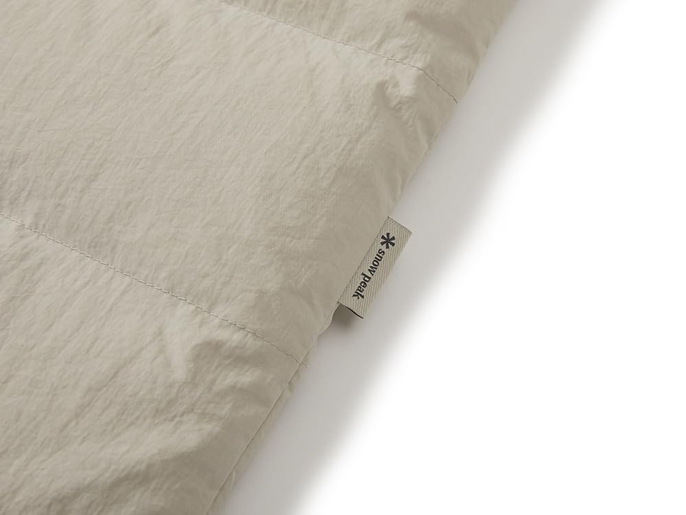 Snow Peak Land Lightweight Down Jacket Down Light Size for Men and Women GS-S25WMGDJ60, Outerwear, Jacket, Beige, 2XL,