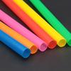100pcs 210x11mm Bubble Tea Plastic Drinking Tubes Straws Plastic Cocktail Big Straw Milkshake Straws Plastic