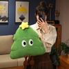 Cartoon High Quality with Expression Christmas Tree Plush Doll Pillow Holiday Decor for Boys and Girls Christmas Gifts