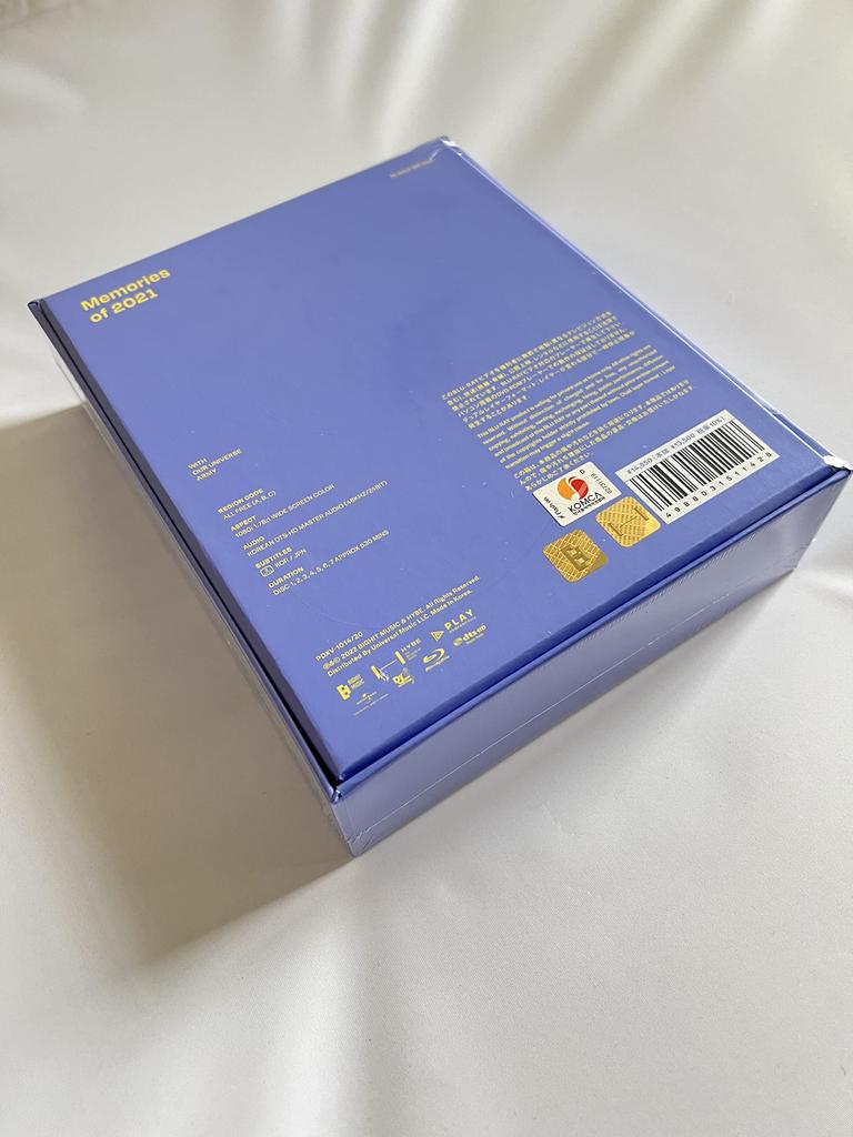 BTS Memories of 2021 Edition with Japanese Blu-ray [Limited Subtitles]