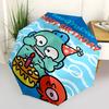 1pc Han-gyodon Happy Birthday Party Hat with Automatic Opening Folding Design, 8-Bone Iron Frame Outdoor Umbrella - Perfect Gift for Fans, Travelers,