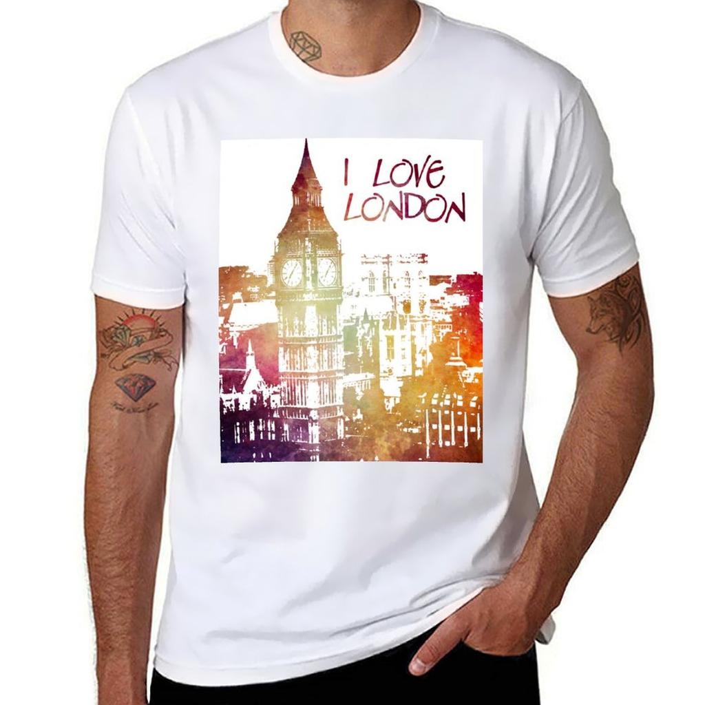 I love London TShirt Lightweight Casual Summer TShirt