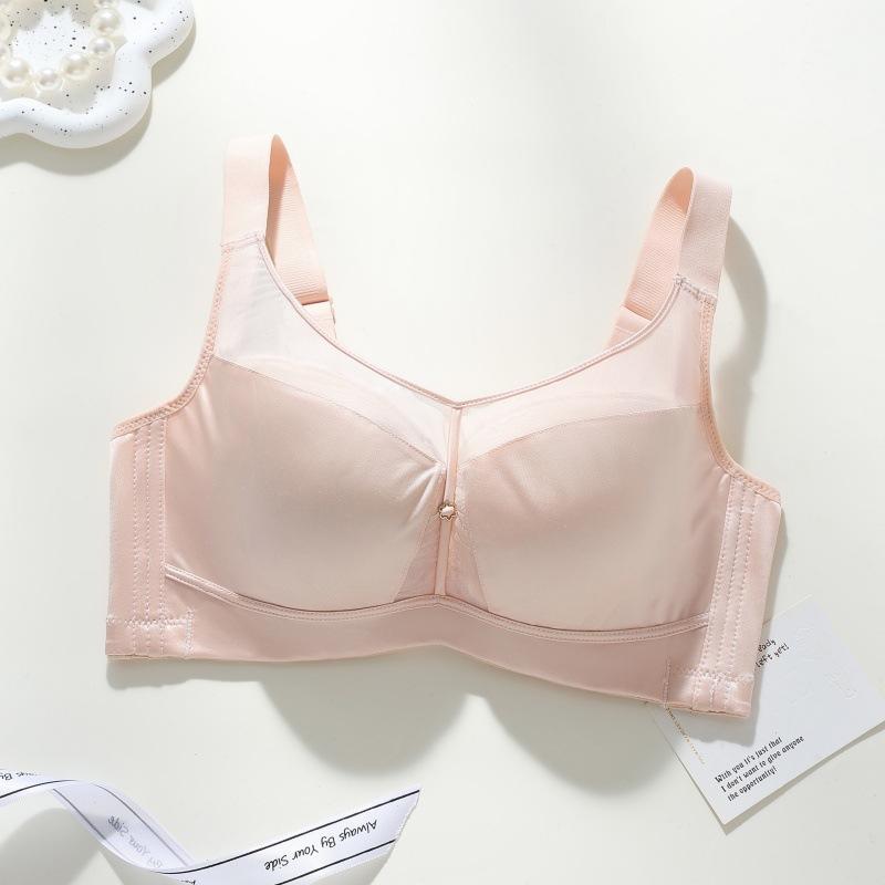 Soft Steel Ring Underwear for Women In Summer Thin Plus Size Bra Full Cup Collection Accessory Bra