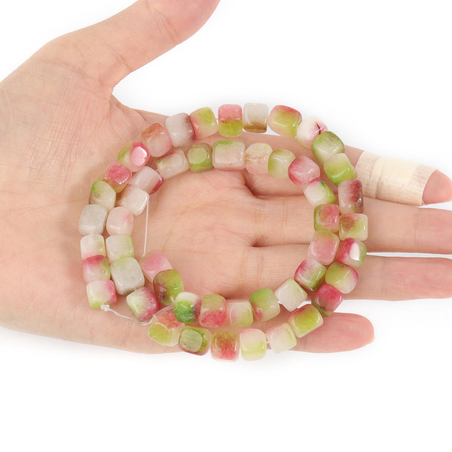 

5-7 мм нерегулярные квадратные каменные бусины бирманский кианит амазонит нефрит бусины для изготовления ювелирных изделий своими руками браслет ожерелье аксессуары watermelon jade