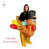 Thanksgiving Festival Cosplay Inflatable Turkey Costume for Parties and Performances