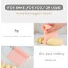 Assorted Color Plastic Pastry Scrapers Safe Edges Dishwasher Safe Colorful Kitchens Dough Tool For Home Cooking