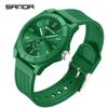 Sanda Quartz Exam Watch: Silent, Luminous, Versatile, Waterproof Student Watch