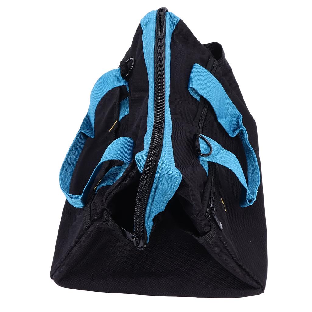 Hand Tool Bag Wide Mouth   Storage Packet with Shoulder Strap for Electrician Carpenters