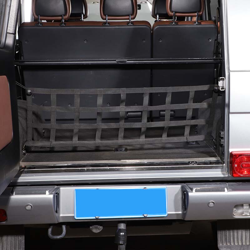 Car Rear Trunk Boot Organizer Pocket storage net pocket For Mercedes Benz G Class W463 2004-2018 Car Accessories