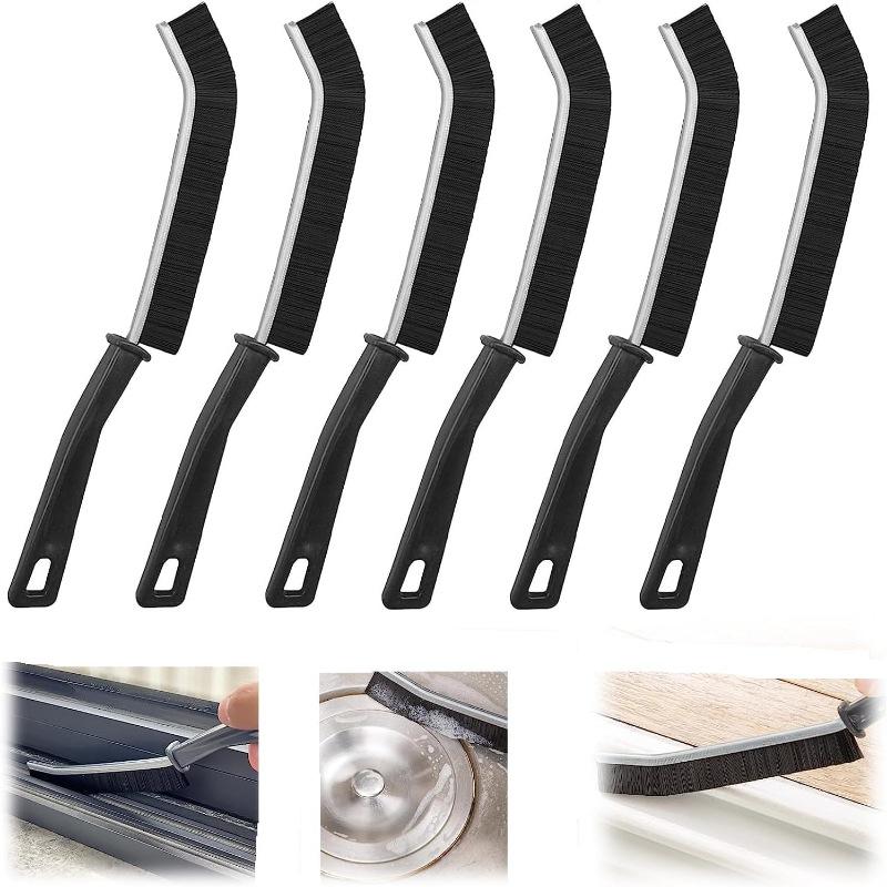 Hard-Bristled Crevice Cleaning Brush Grout Cleaner Scrub Brush Deep Tile Joints Crevice Gap Cleaning Brush Tools Accessories