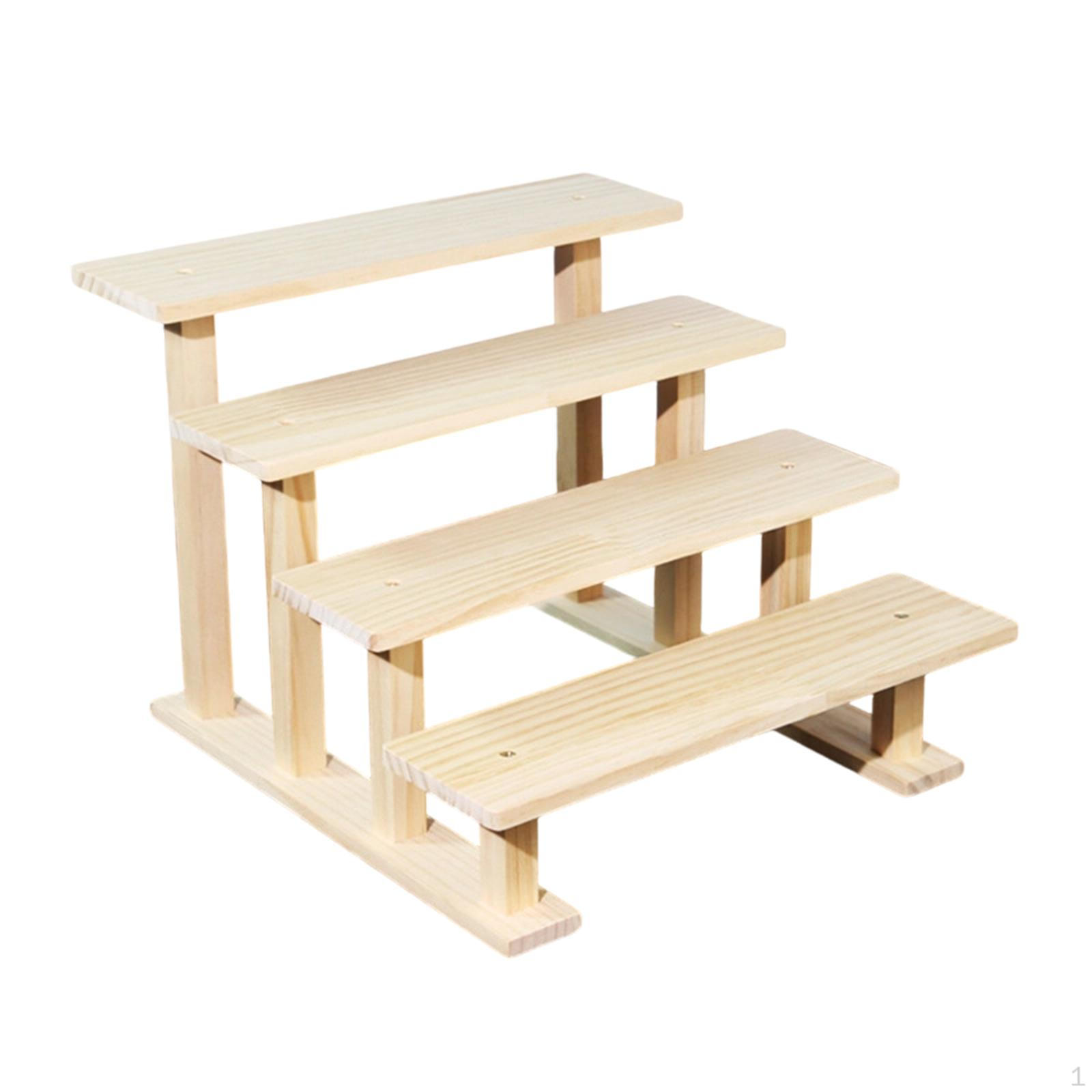 

Display Stand Made of Perfume, Cupcake Stand, Storage Shelf for Cosmetics, Figurines, Desserts, 4 Tier 30cm