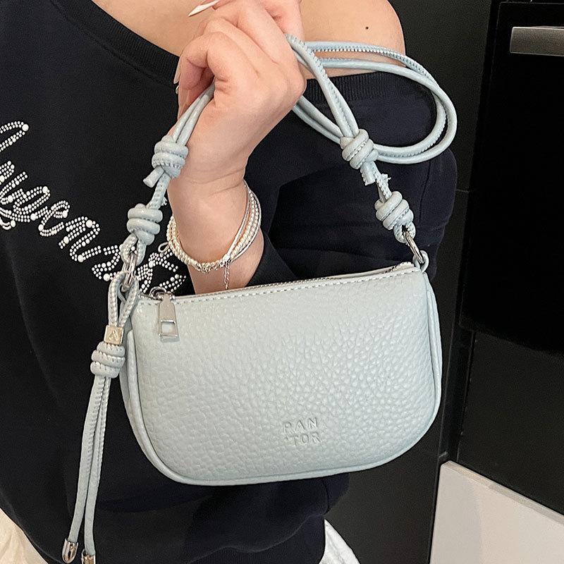 Spring and Summer Hot Sale, High-end Lychee Pattern Casual Change Bag, Niche Versatile Fashion Commuting Simple Wind Messenger Women's Bag