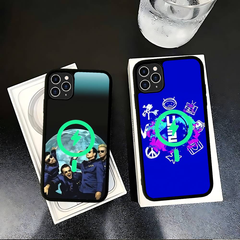 1pc Famous U-U2 Rock Band For Magsafe Magnetic Phone Case For IPhone 17 16 Pro Max 15 Plus 14 13 12 11 Cover