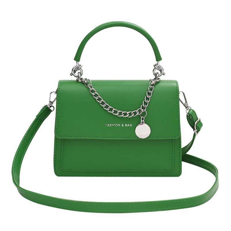 Bag Women's New Women's Bag Fashion Trend Chain Shoulder Bag Simple Texture Messenger Bag Women