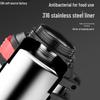 4L Stainless Steel Travel Thermos Mug for Men - Large Capacity Car Kettle Flask