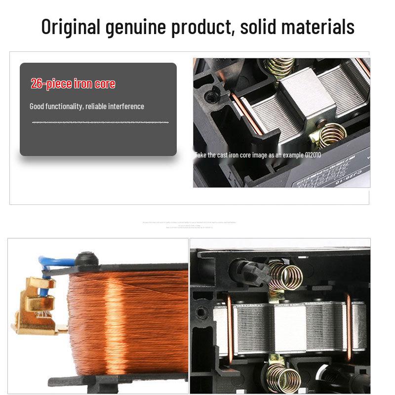 DELIXI CJ20 Series AC Contactor (10A-400A, 220V/380V)