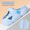 Bobodou Summer Boys' Lightweight Non-Slip Indoor Clog Shoes for Toddlers and Kids