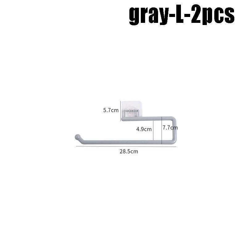 

Кухонный многофункциональный держатель для салфеток, висящий на стене, держатель для полотенец в ванной комнате, неперфорированный держатель для салфеток в ванной комнате