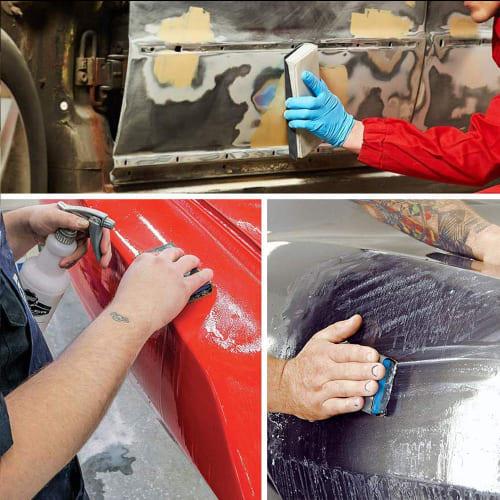 KIMLONTON Waterproof Sandpaper, Waterproof Sanding Paper (#3000 Grit), Extra Fine, 230x280mm, Set of 10, for Automotive Repair, Metal Polishing, Ceram