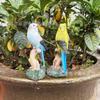 New Outdoor Parrot Resin Garden Statue Super Cute Home Desktop Parrot Statue Decoration