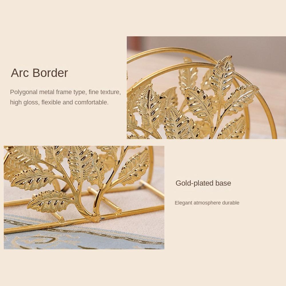 Ginkgo Shape Napkin Holder Space-Saving Vertical Napkin Dispenser  Kitchen Countertop