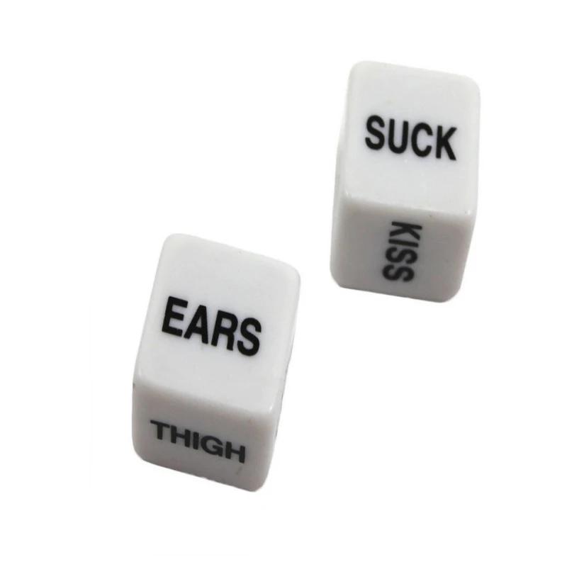 Various Poses Playing Dice Sexy Lingerie Ladies Underwear Erotic Passion Accessories Fun Game
