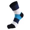 Men's Cotton High-Waist Five-Toe Split Mid-Calf Socks for All Seasons