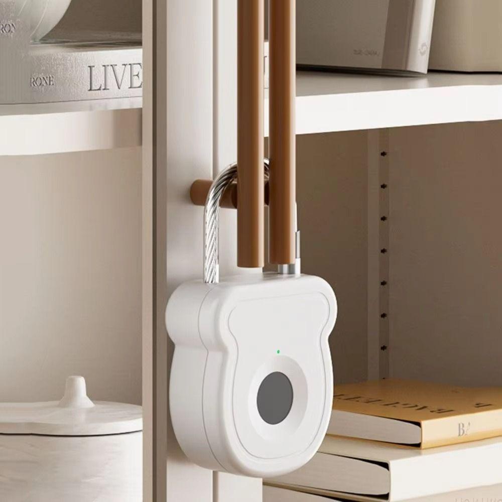 Waterproof Smart Padlock 0.5sec Unlock Fingerprint Lock Fingerprin Keyless Lock Fence