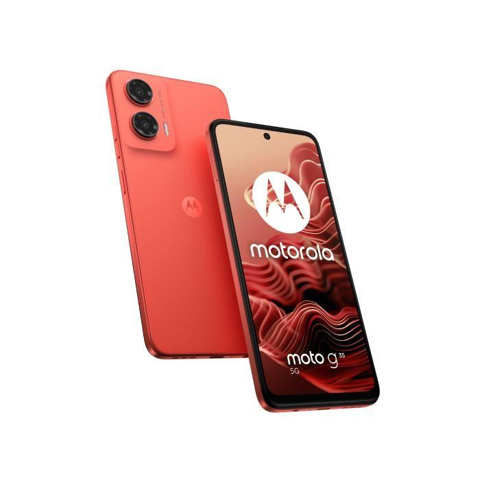 Motorola Moto G35 5G 4GB-256GB Rojo (Guava Red) Dual SIM