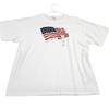 Anvil Washington DC American Flag Graphic White Mens 2XL New Unisex T-Shirt